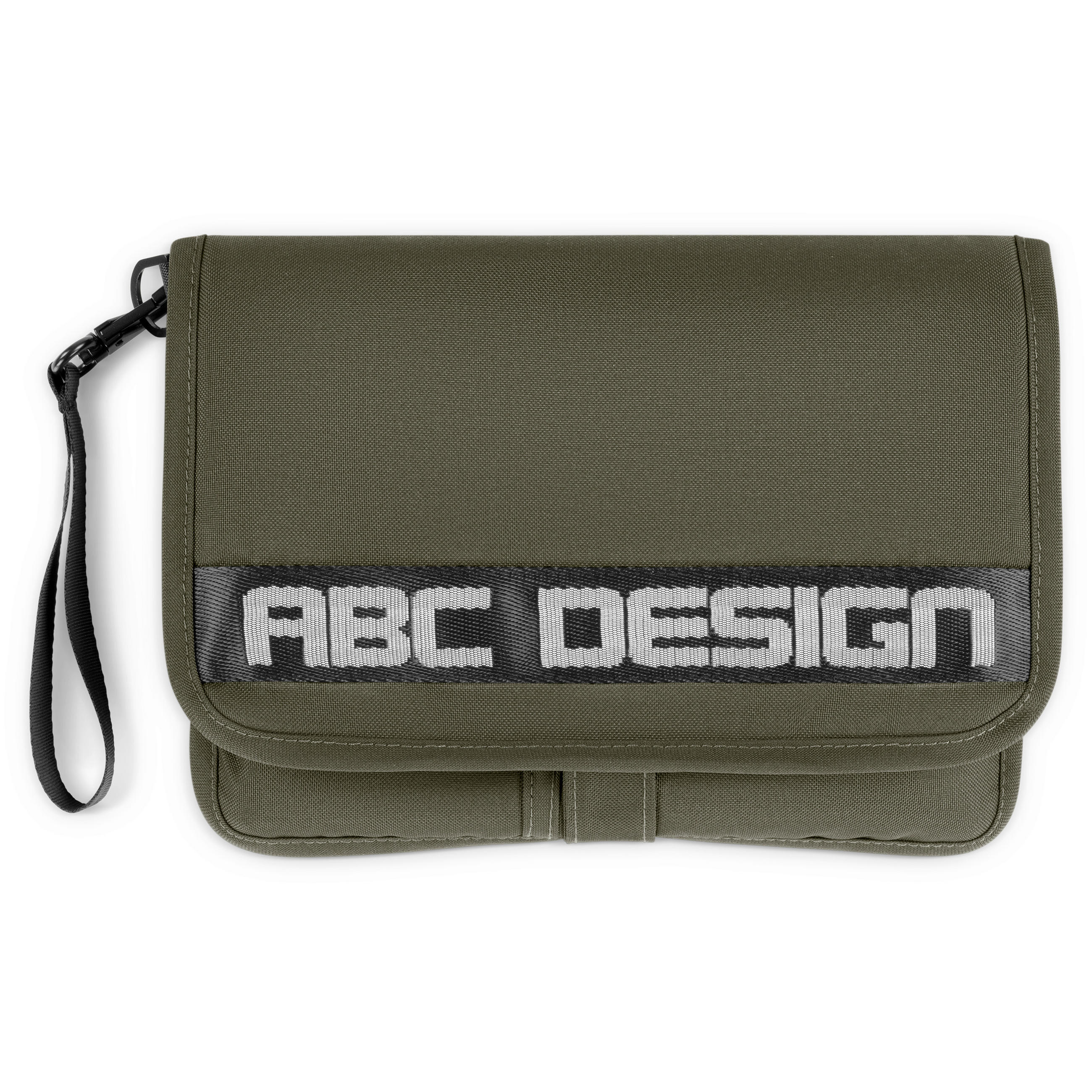 ABC Design Wickeltasche Organizer Multi Olivgrün 25x18x4 cm
