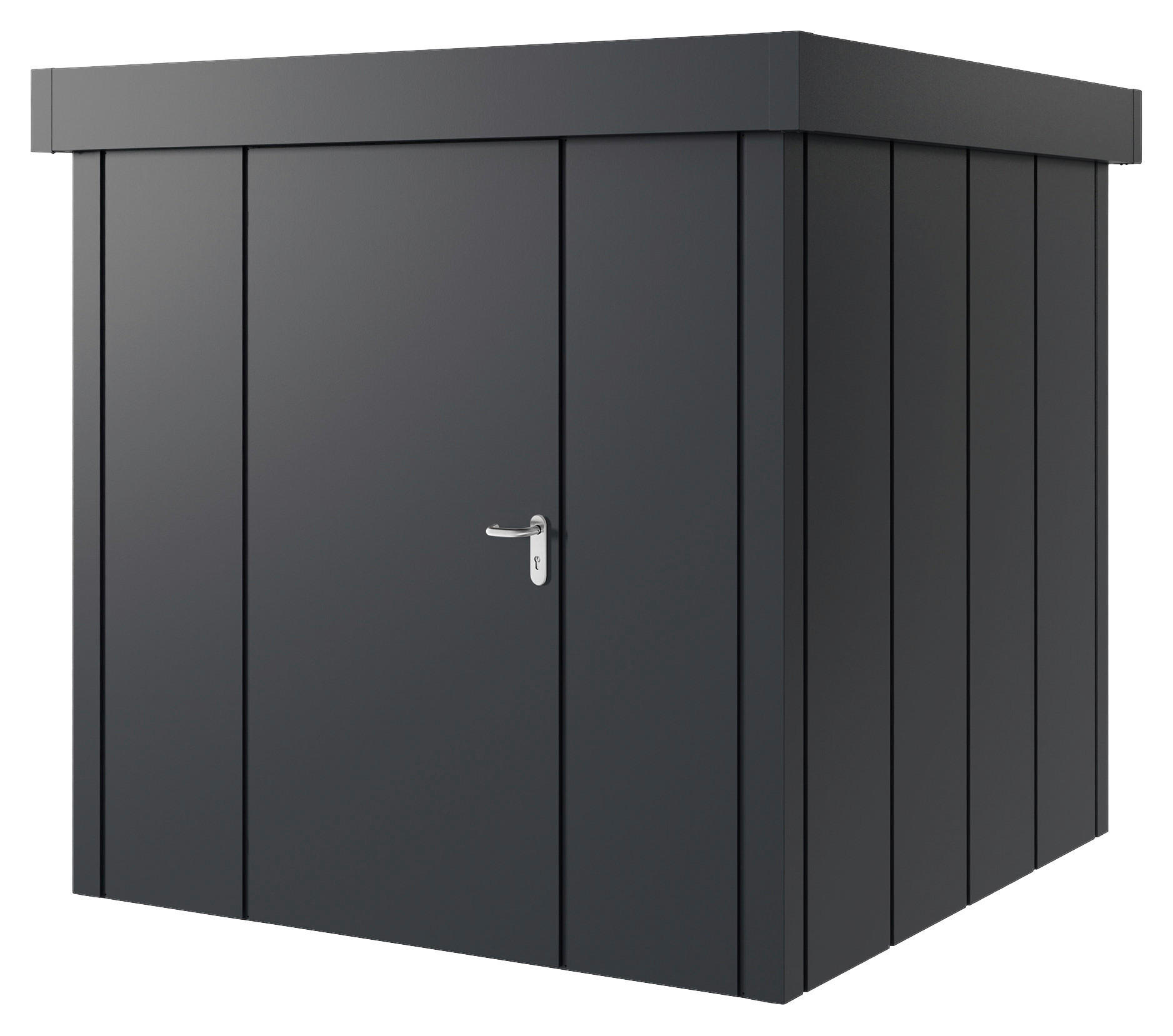 GERÄTEHAUS 229/220/229 cm  - Anthrazit, Basics, Metall (229/220/229cm) - Hörmann