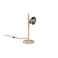 LED-TISCHLEUCHTE Bedford 19/38/19 cm  - Platinfarben/Grau, Design, Metall (19/38/19cm) - Trio Leuchten