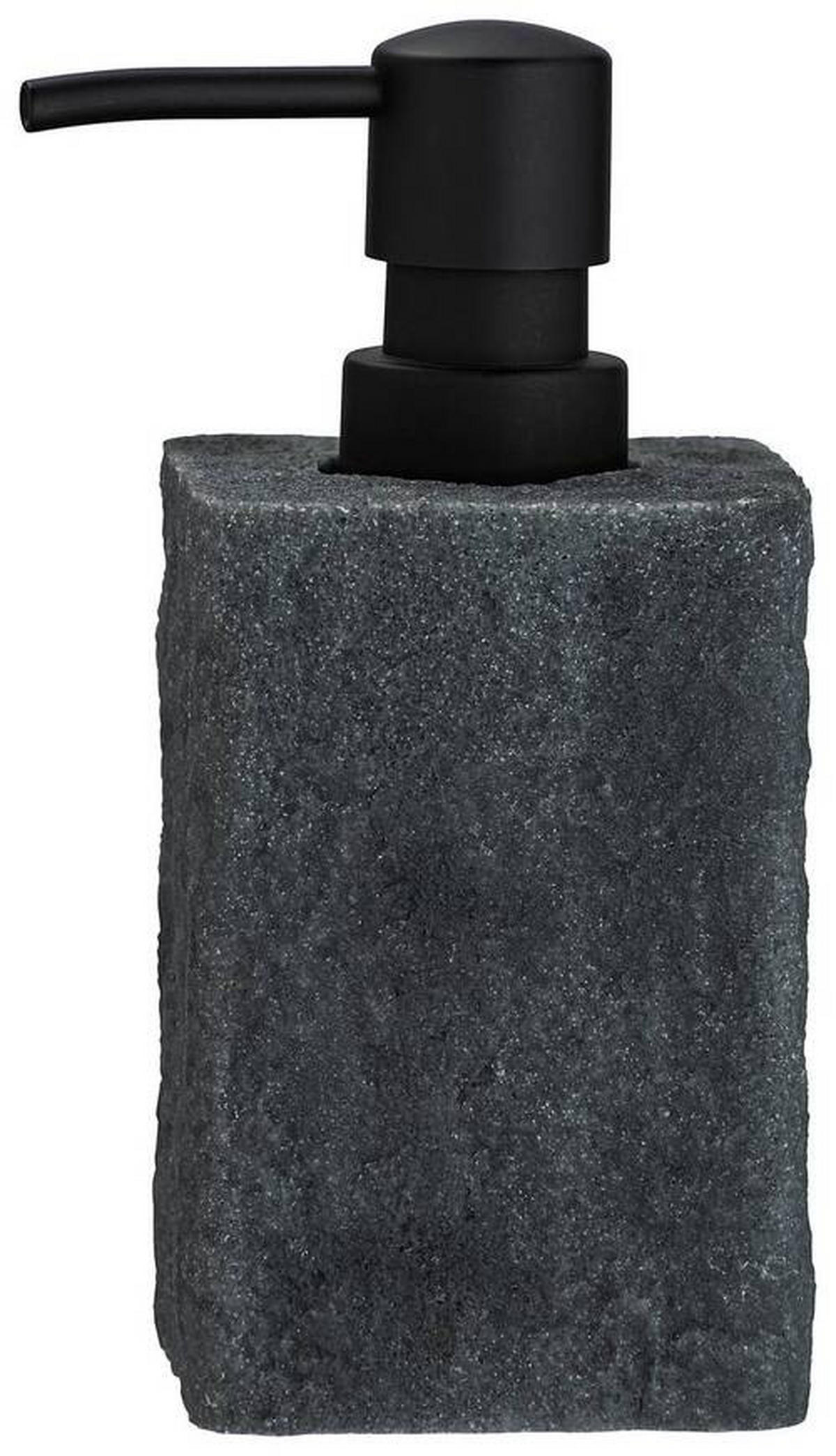 SEIFENSPENDER Kunststoff  - Anthrazit, Basics, Kunststoff (7/15/7cm) - Wenko