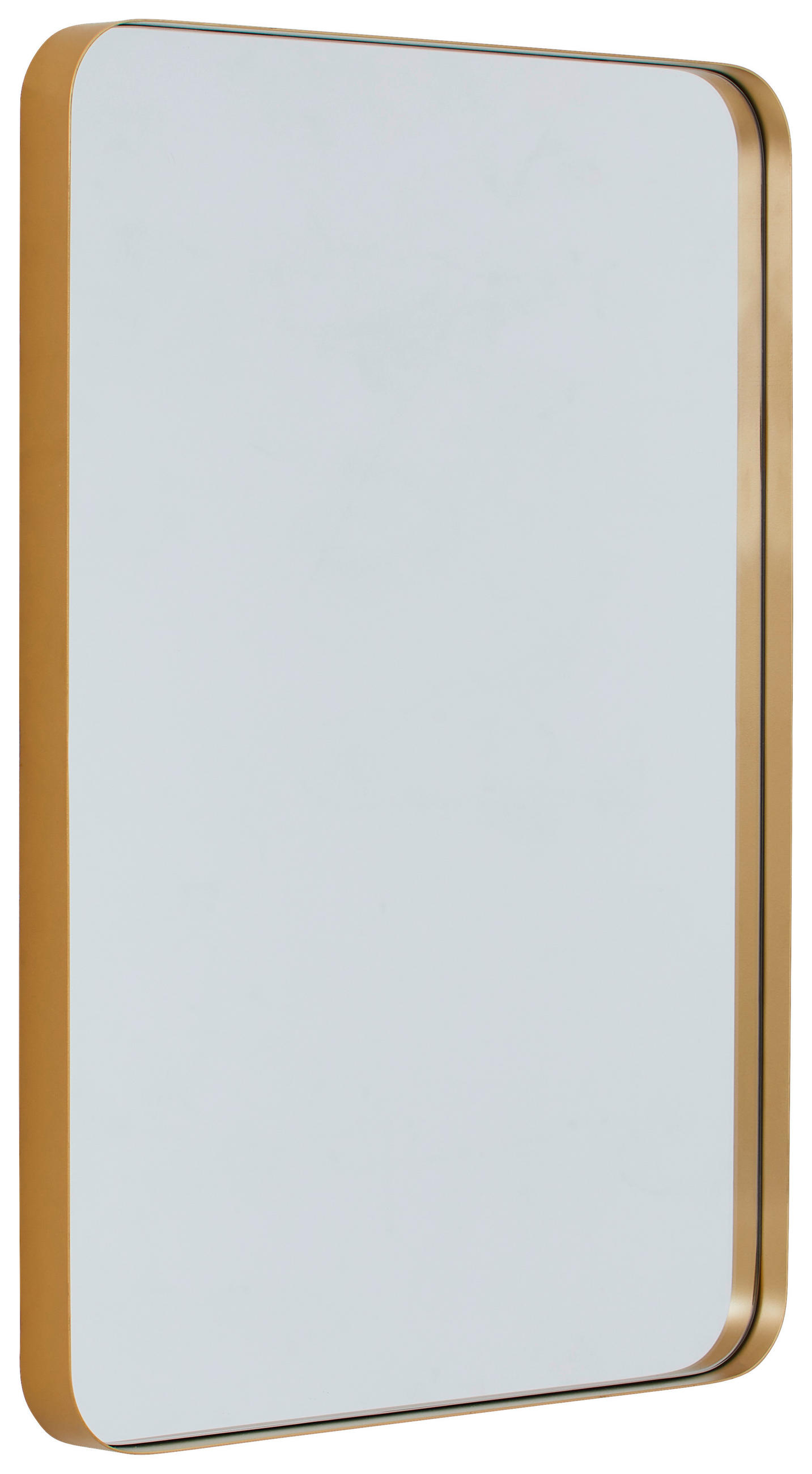 WANDSPIEGEL 56/76/4 cm  - Goldfarben, Design, Glas/Holzwerkstoff (56/76/4cm) - MID.YOU
