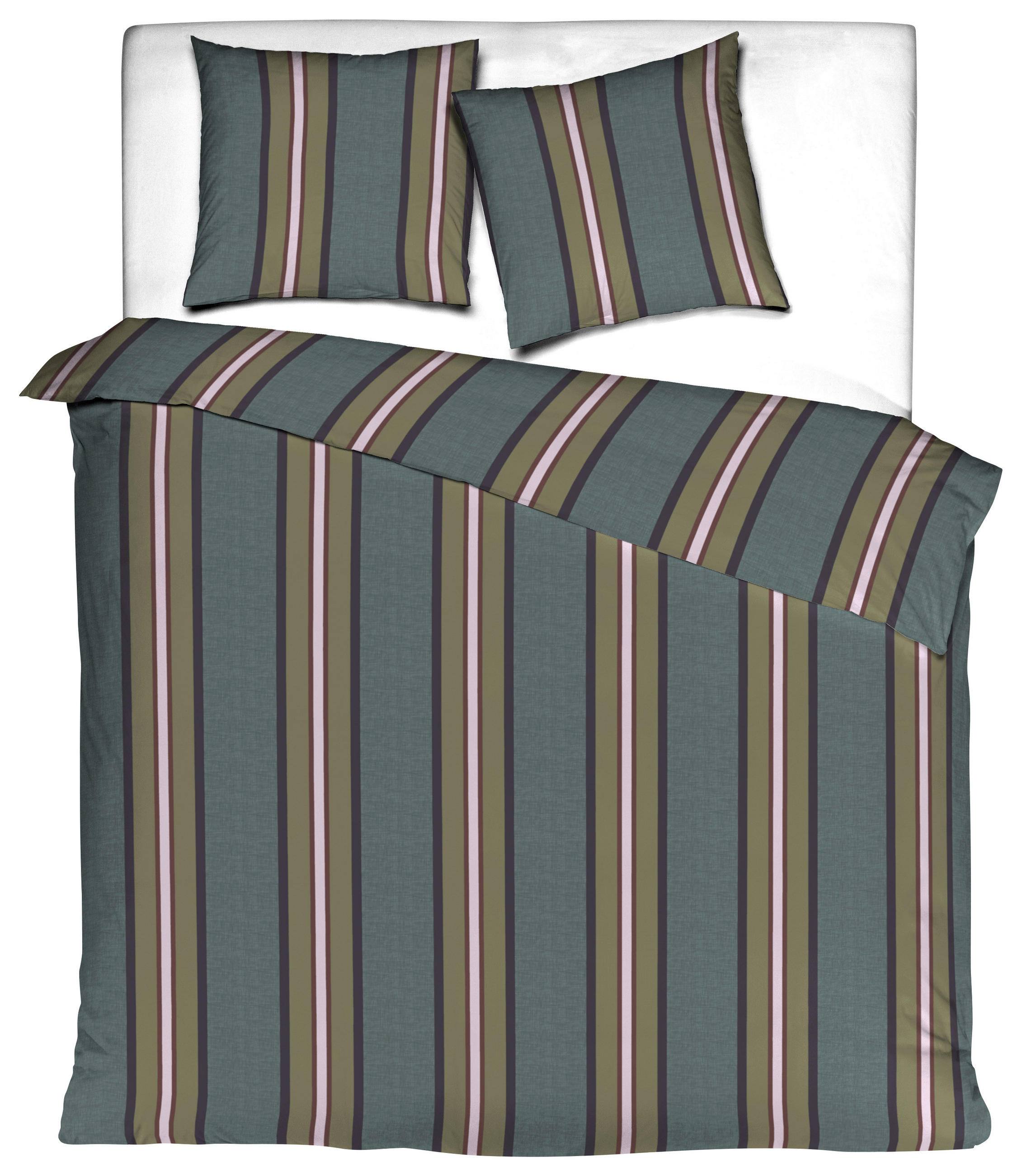 POVLEČENÍ, renforcé, tmavě zelená, 140/200 cm - tmavě zelená, Basics, textil (140/200cm) - MISTRAL