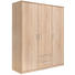 KLEIDERSCHRANK in Sonoma Eiche - Silberfarben/Sonoma Eiche, KONVENTIONELL, Holzwerkstoff/Metall (157/194/54cm) - Xora KLEIDERSCHRANK in Sonoma Eiche - Silberfarben/Sonoma Eiche, KONVENTIONELL, Holzwerkstoff/Metall (157/194/54cm) - Xora