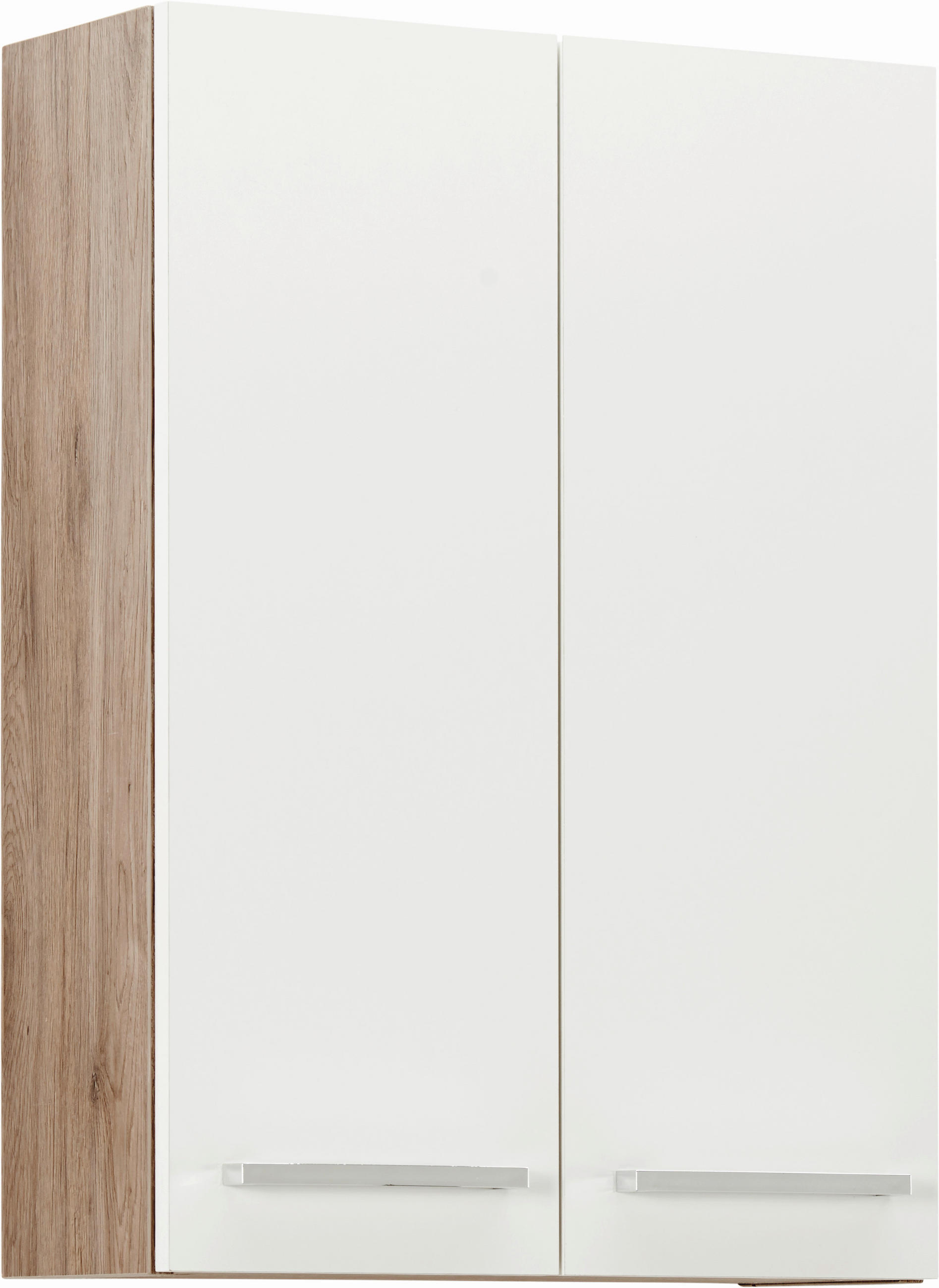 FALISZEKRÉNY 50/70/20 cm  - krómszínű/San Remo tölgy, Design, faalapú anyag (50/70/20cm) - Xora