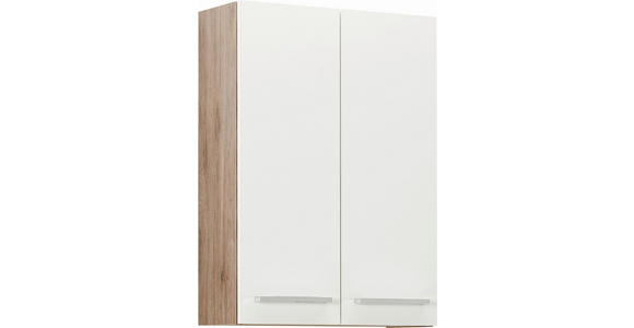 HÄNGESCHRANK 50/70/20 cm  - Chromfarben/Eiche San Remo, Design, Holzwerkstoff (50/70/20cm) - Xora