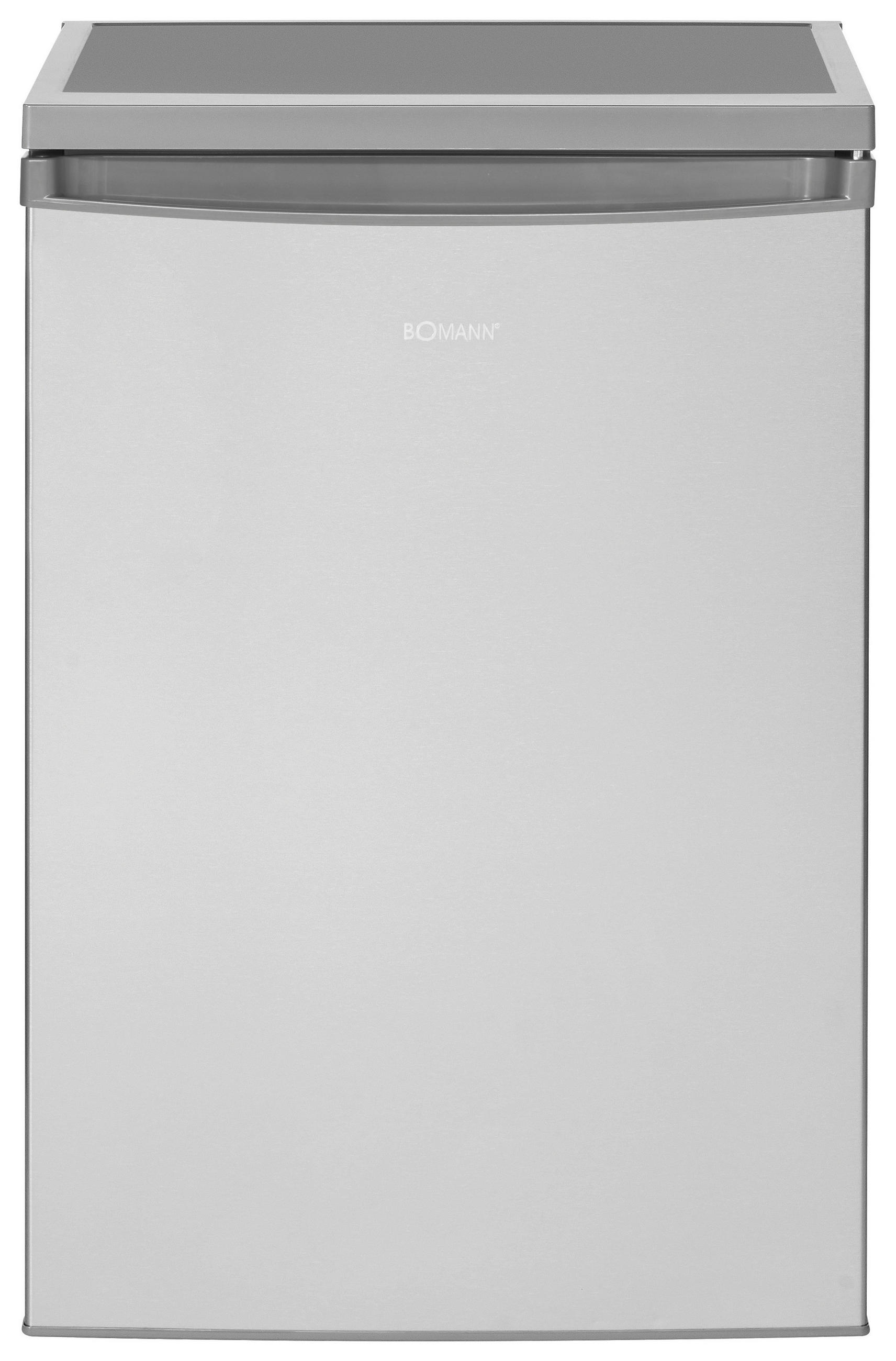 KÜHLSCHRANK 56/84,5/57,5 cm VS 2185.1 IX-LOOK 56CM E 133L  - Silberfarben, KONVENTIONELL (56/84,5/57,5cm) - Bomann