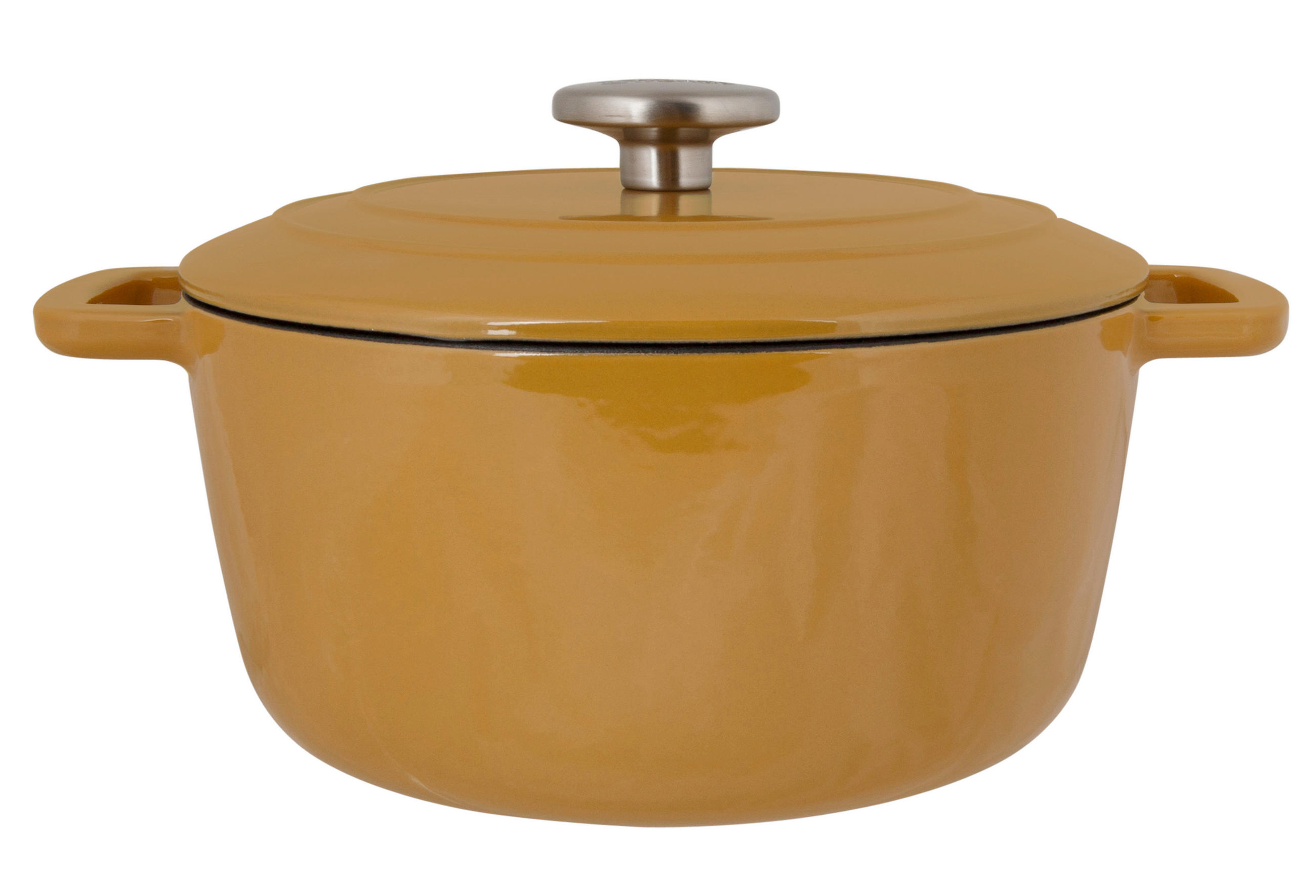 LITOŽELEZNI PEKAČ  FONTESTIC    4,6 l  - barve jantarja, Basics, kovina (4,6l)