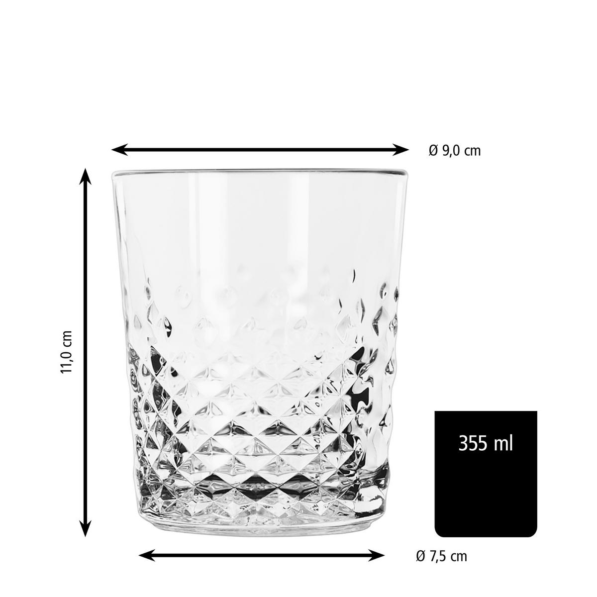 GLÄSERSET OCULAR  12-teilig  - Klar, Basics, Glas (8/15,5cm)