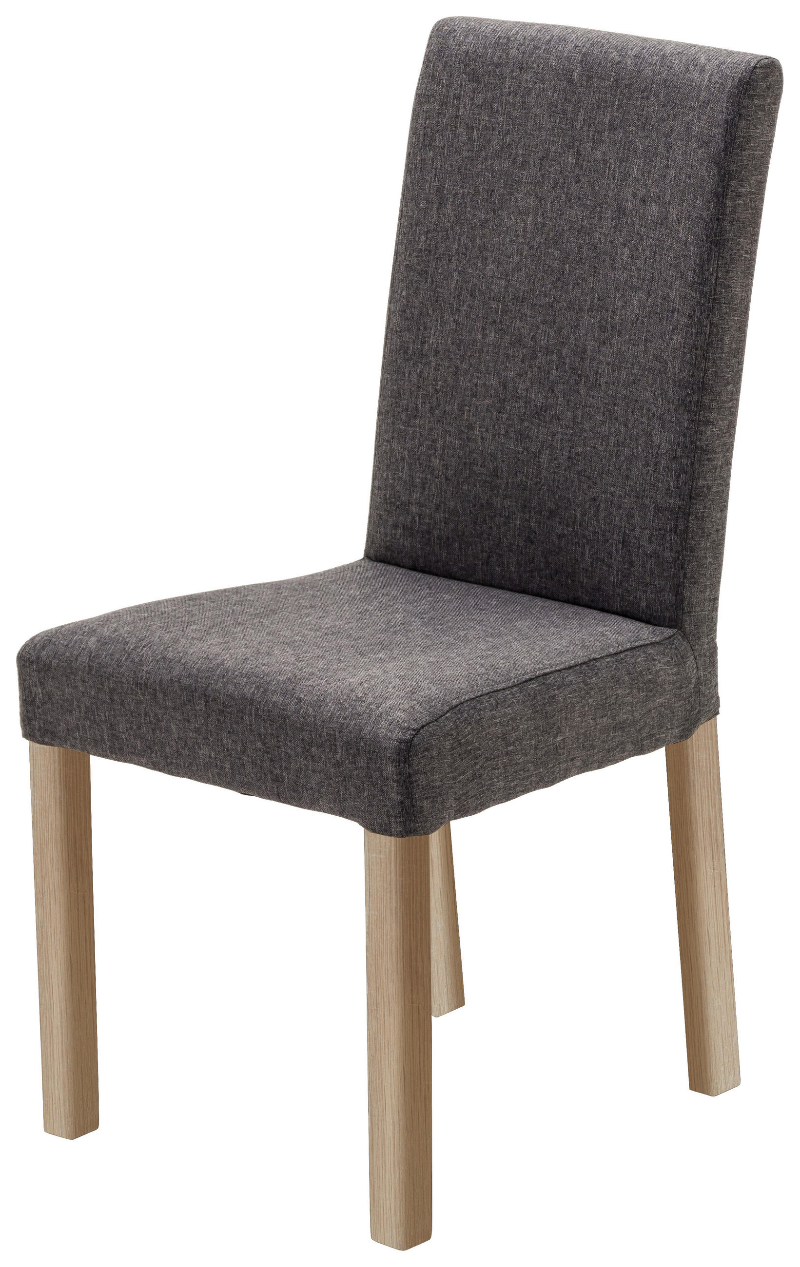 STUHL  in Webstoff Textil  - Anthrazit/Sonoma Eiche, KONVENTIONELL, Holz/Textil (44/92/57cm) - Carryhome