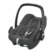 Babyschale Rock Rock - Dunkelgrau, Basics, Kunststoff/Textil (44/56/67cm) - Maxi-Cosi