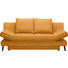 SCHLAFSOFA in Textil Gelb, Orange - Gelb/Schwarz, Design, Textil/Metall (200/85/90cm) - Xora SCHLAFSOFA in Textil Gelb, Orange - Gelb/Schwarz, Design, Textil/Metall (200/85/90cm) - Xora
