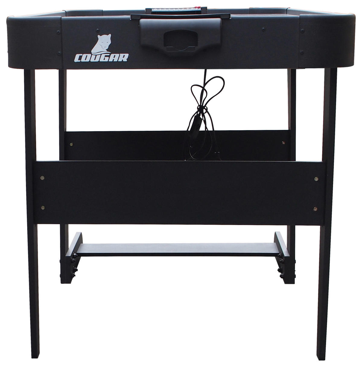 ICING FOLDING AIRHOCKEY TABLE - Schwarz, KONVENTIONELL, Holz (73/79/152cm) - Ambia Garden