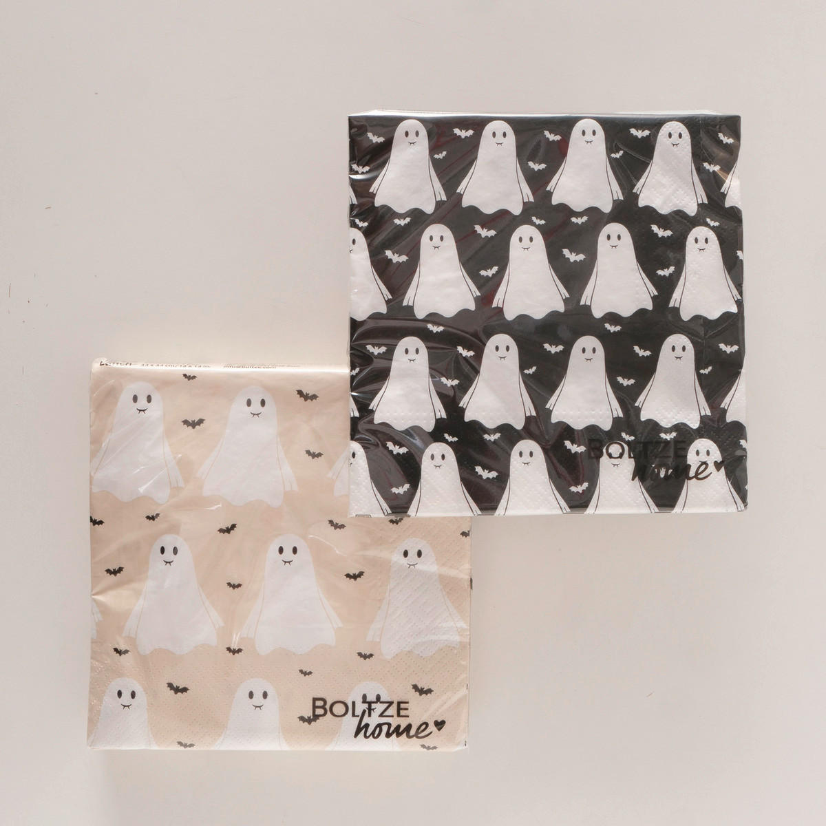UBROUSEK - černá/béžová, Trend, papír (16,5/16,5/2cm)