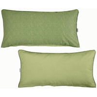 KISSENHÜLLEN-SET 40/80 cm  - Dunkelgrün, Textil (40/80cm) - Bio:Vio