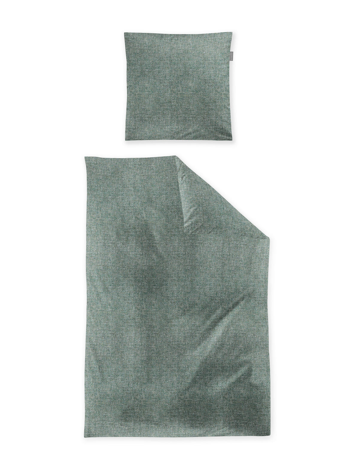 BETTWÄSCHE Renforcé 155/220 cm  - Grün, KONVENTIONELL, Textil (155/220cm) - Irisette