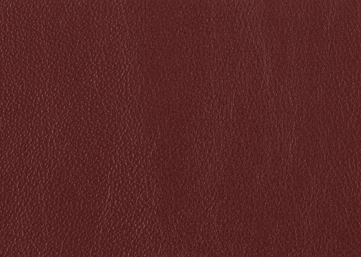 SESSEL in Echtleder Bordeaux  - Bordeaux/Schwarz, Modern, Leder/Metall (74/105/92cm) - Johann Jakob