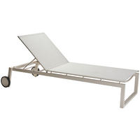 GARTENLIEGE 92/39/215 cm  - Greige, Basics, Textil/Metall (92/39/215cm) - Stern