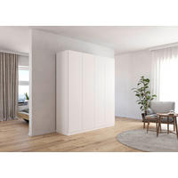 FALTTÜRENSCHRANK 181/210/54 cm 2-türig Weiß  - Weiß, Holzwerkstoff (181/210/54cm) - Rauch Möbel