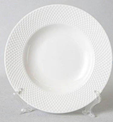 HLUBOKÝ TALÍŘ keramika 22.5 cm - bílá, Lifestyle, keramika (22.5cm) - Novel