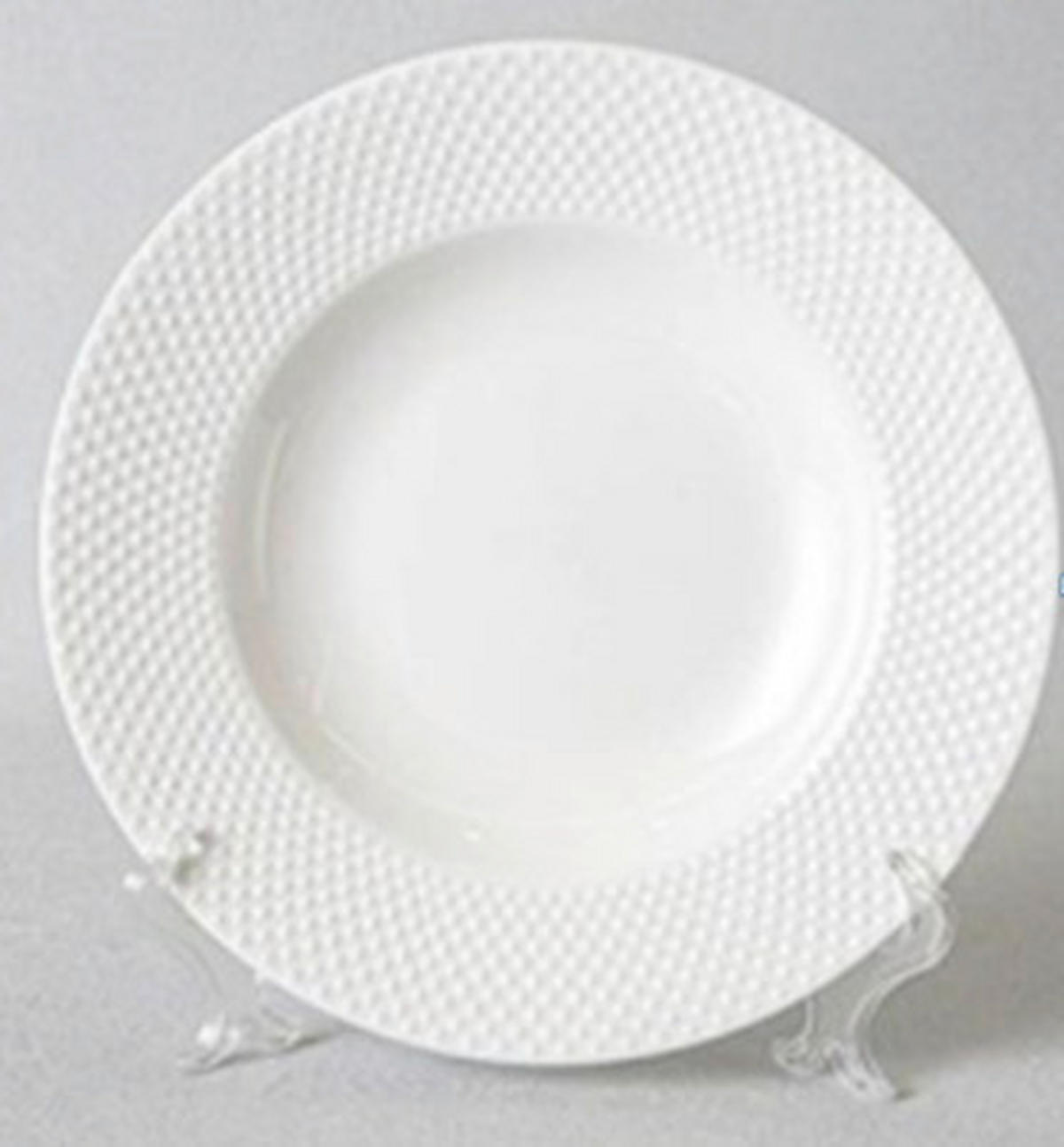 HLUBOKÝ TALÍŘ keramika 22.5 cm - bílá, Lifestyle, keramika (22.5cm) - Novel