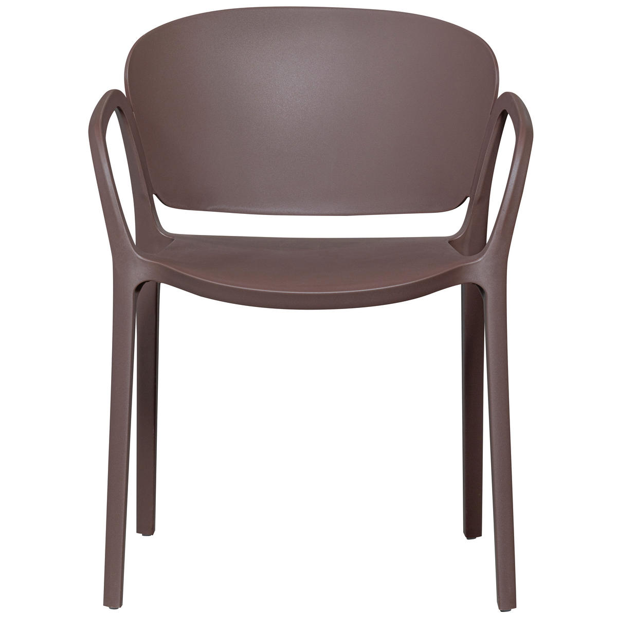 GARTENSTUHL-SET Braun  - Braun, MODERN, Kunststoff (57/75/56cm) - Livetastic