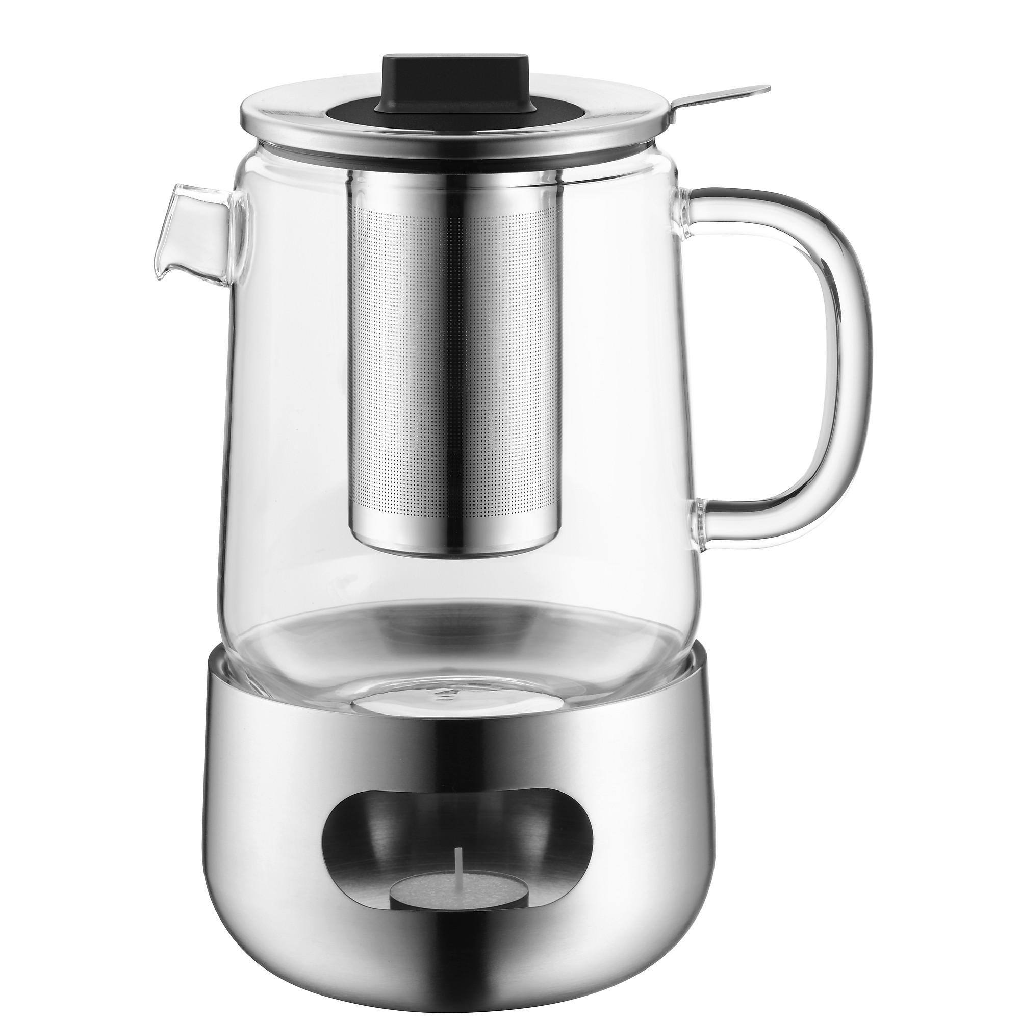 VRČ ZA ČAJ  SensiTea   - barve nerjavečega jekla, Basics, kovina/umetna masa (24cm) - WMF