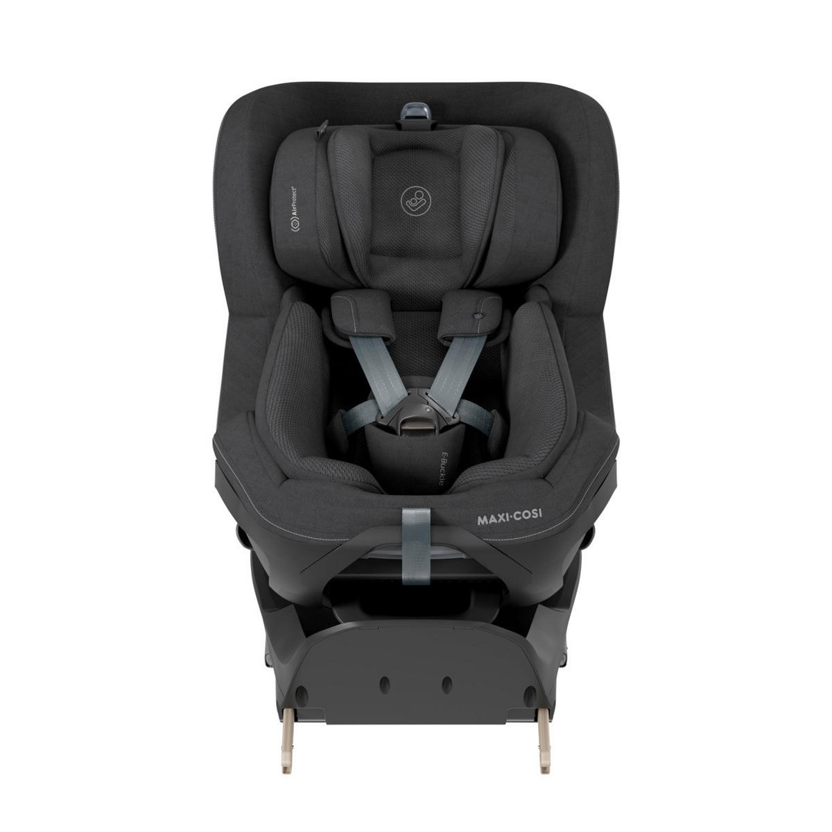 REBOARDER-KINDERSITZ Mica Slide Pro  - Schwarz, Basics, Kunststoff/Textil (43,5/46,8 - 70/66 - 76,2cm) - Maxi-Cosi