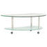COUCHTISCH in Metall, Glas 103/66/41 cm - Edelstahlfarben/Transparent, KONVENTIONELL, Glas/Kunststoff (103/66/41cm) COUCHTISCH in Metall, Glas 103/66/41 cm - Edelstahlfarben/Transparent, KONVENTIONELL, Glas/Kunststoff (103/66/41cm)
