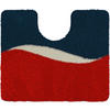WC-VORLEGER Rot 50/60 cm  - Rot, Basics, Kunststoff/Textil (50/60cm) - Grund