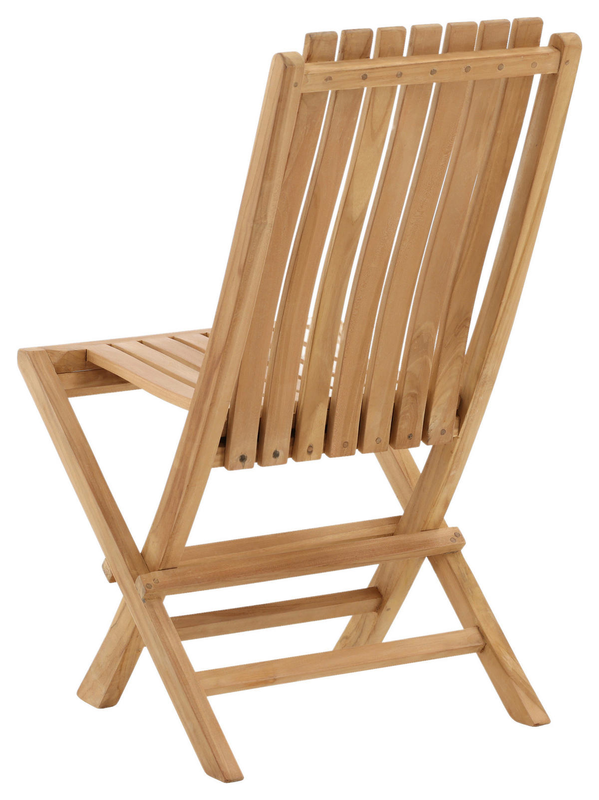 GARTENKLAPPSESSEL in Holz Teakfarben  - Teakfarben, KONVENTIONELL, Holz (43/98/47cm) - Gardenson