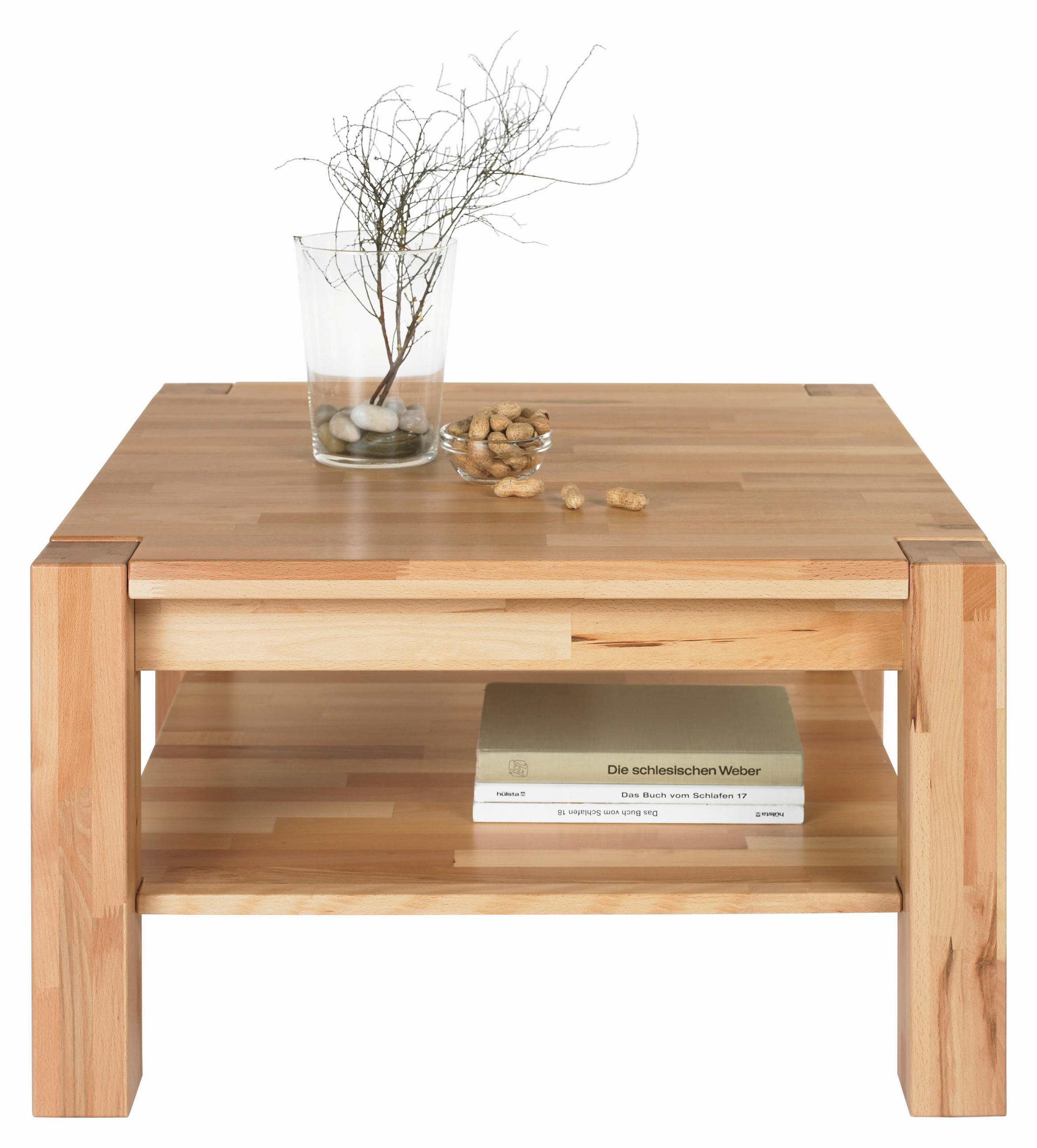 COUCHTISCH in Holz 70/70/45 cm  - Buchefarben, KONVENTIONELL, Holz (70/70/45cm) - Linea Natura