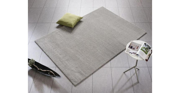 WEBTEPPICH 80/150 cm Louvre Melange  - Silberfarben, Basics, Textil (80/150cm) - Novel