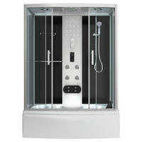 DAMPFDUSCHE 154/225/87 cm  in  - Basics, Glas (154/225/87cm) - Sanotechnik