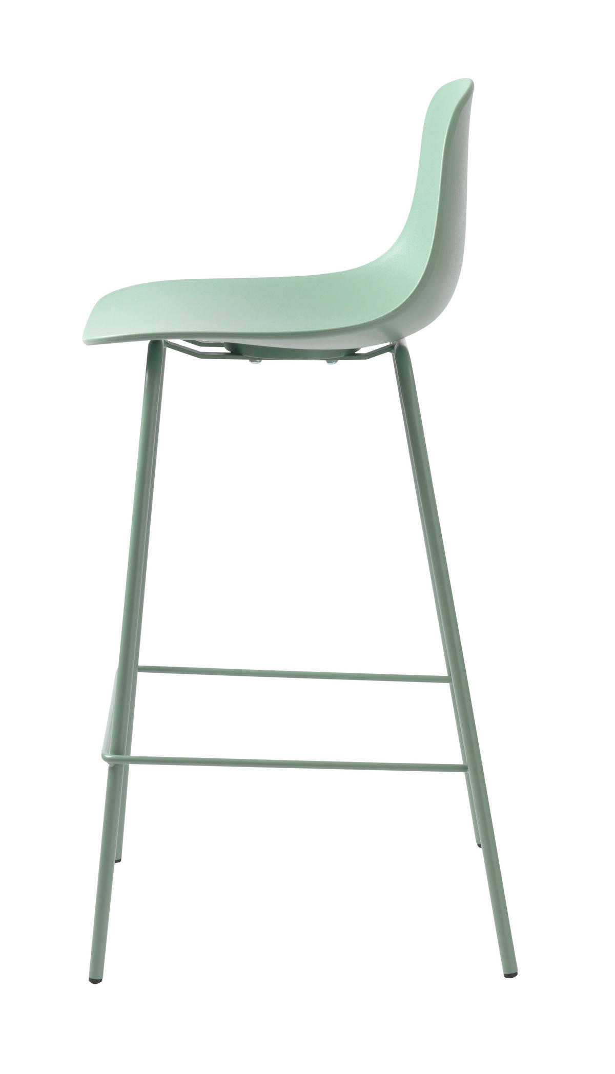 BARHOCKER Mintgrün abwischbar, Typenauswahl  - Mintgrün, Design, Kunststoff/Metall (41/93/48cm) - Boxxx