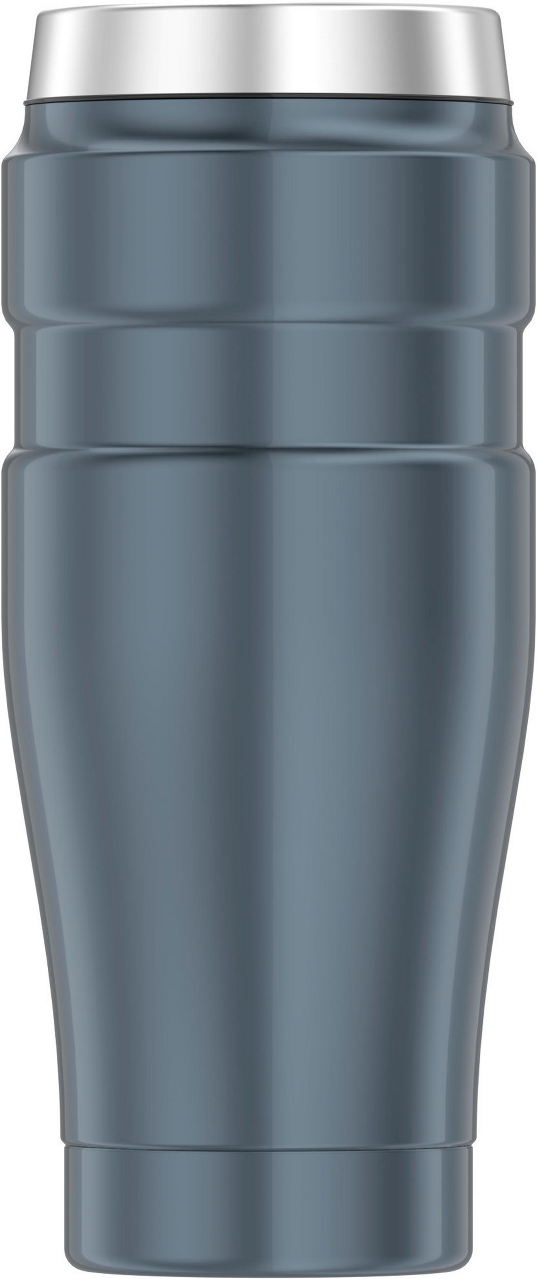 THERMOBECHER Stainless King 0,47 L  - Dunkelgrau, Metall (0.47l) - Thermos