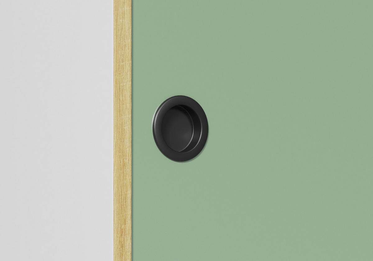 TV-ELEMENT  in 145/63/40 cm  - Eichefarben/Weiß Hochglanz, MODERN, Holzwerkstoff/Kunststoff (145/63/40cm) - Boxxx