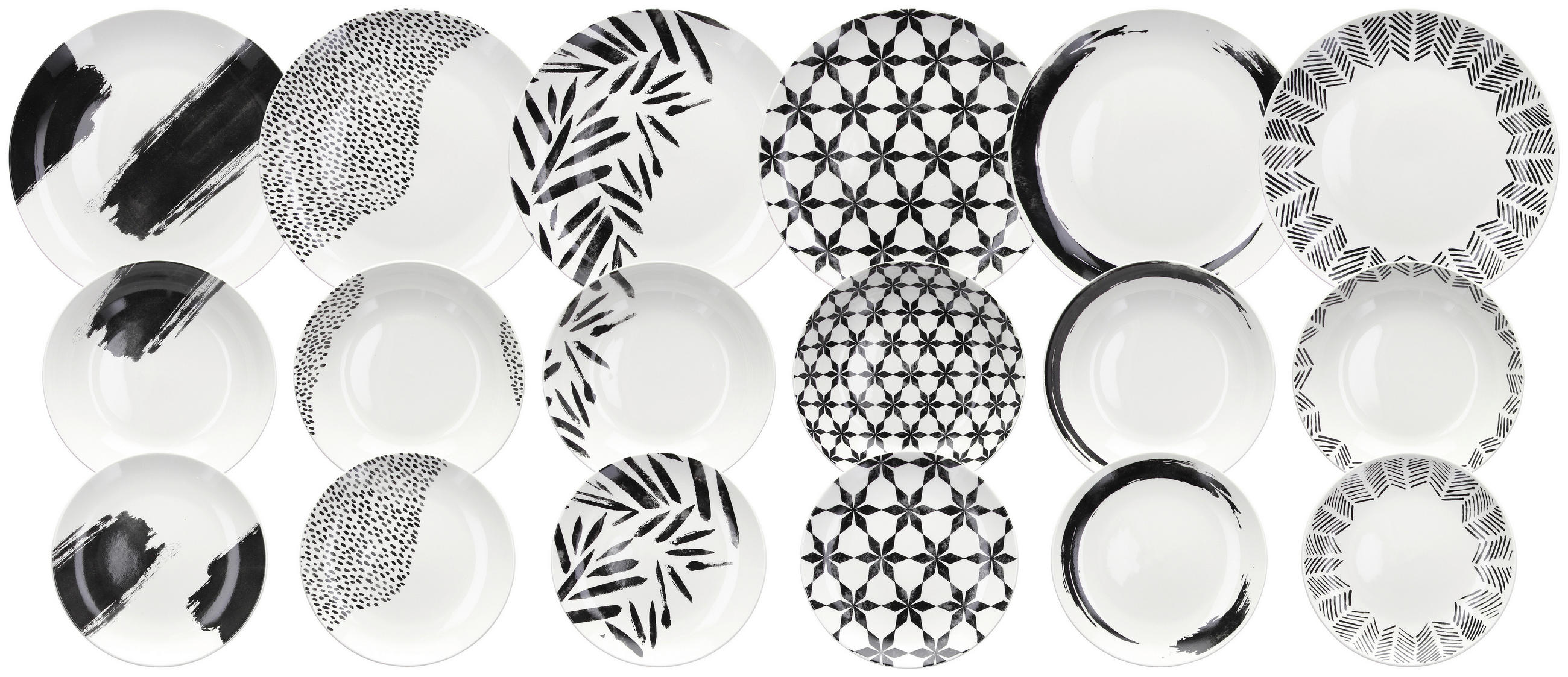 Tafelservice Madison Porzellan 18-teilig