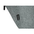 ECKSOFA in Webstoff Grau  280/205 cm  - Schwarz/Grau, Design, Textil/Metall (280/205cm) - Xora