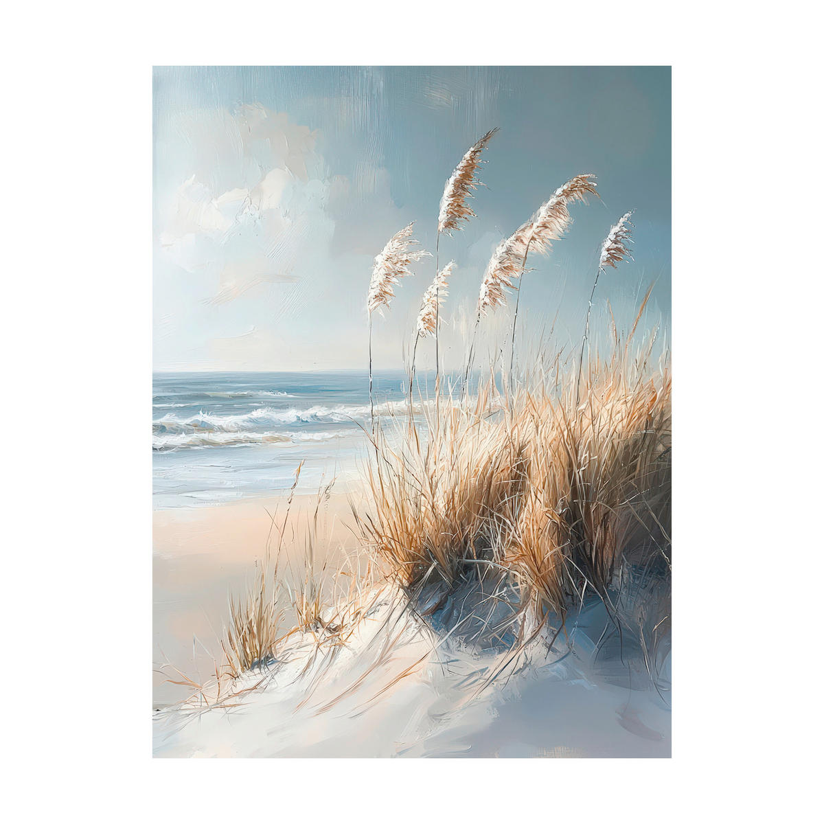 LEINWANDBILD Landschaft & Natur, Strand & Meer 60/80 cm  - Multicolor, Basics, Holz/Textil (60/80cm)