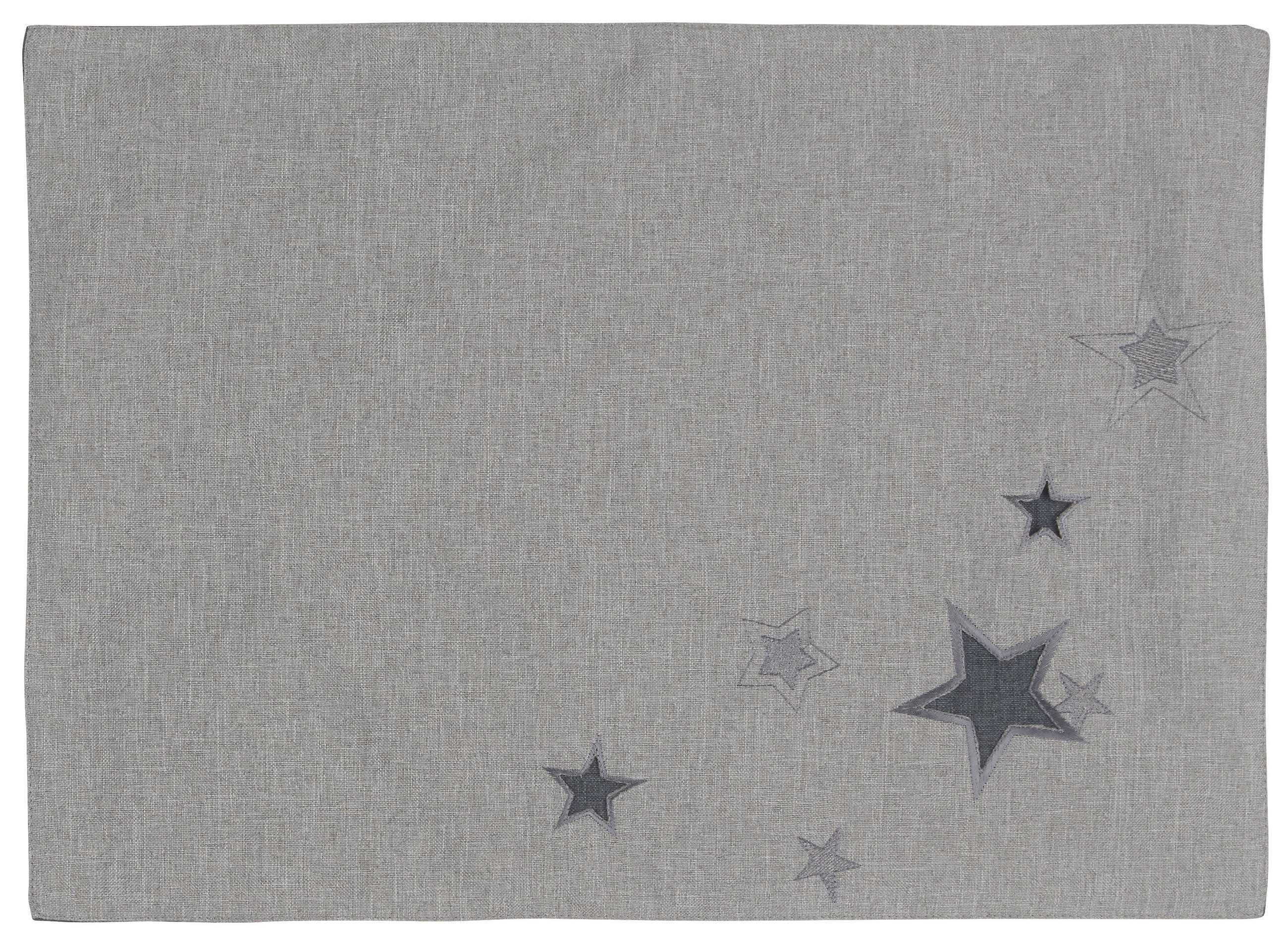 PRESTIERANIE, polyester, 35/50 cm - sivá/antracitová, Lifestyle, textil (35/50cm) - X-Mas