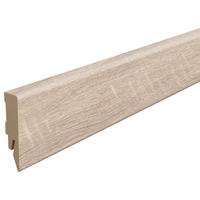 SOCKELLEISTE Eiche hellgrau Hellgrau  - Hellgrau, KONVENTIONELL, Holzwerkstoff (240/1.4/5.8cm) - Egger Holzwerkstoffe
