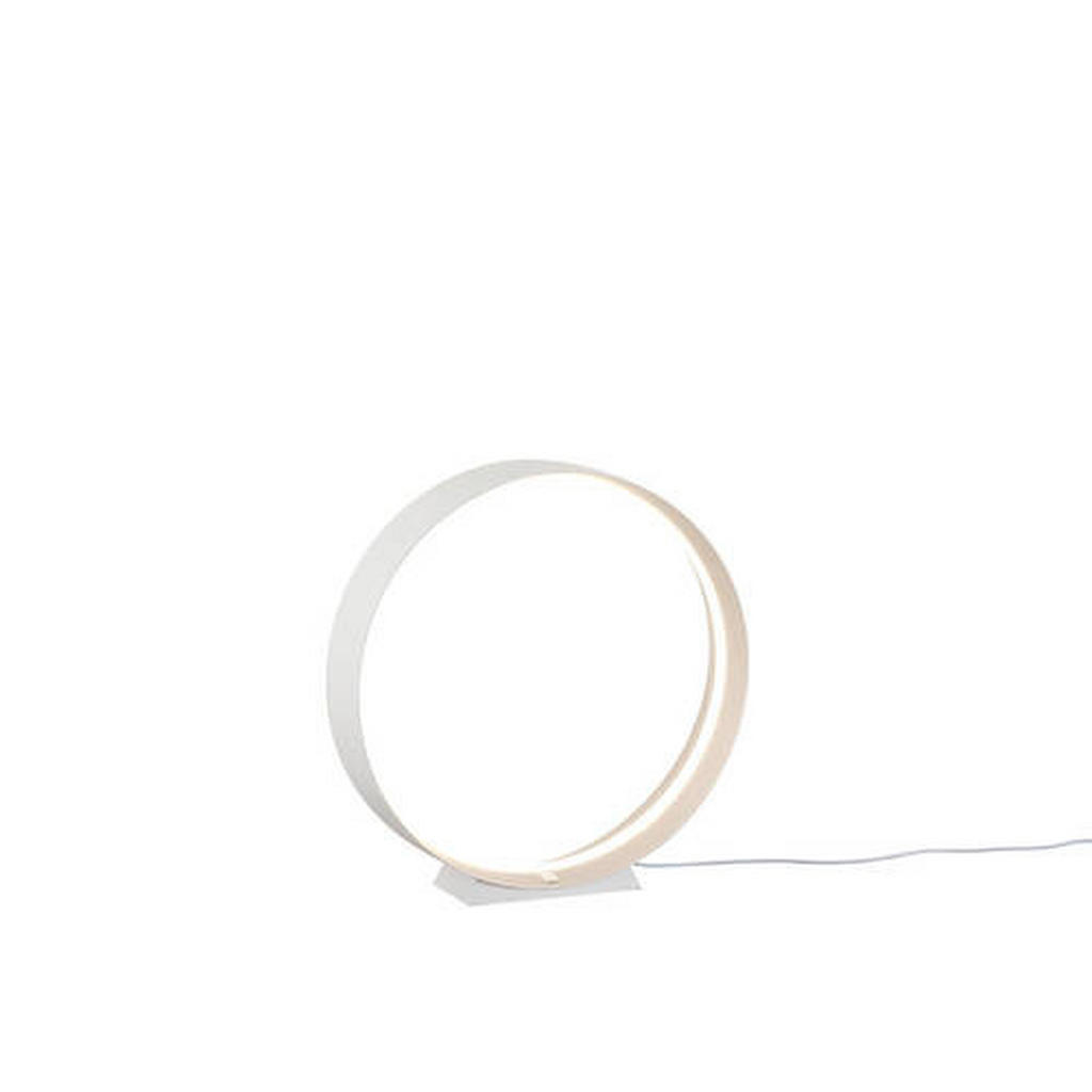 Thumbnail - Musterring Led-Tischleuchte Musterring, Silber, Weiß, Metall, 45 cm, Schnurschalter, Farben fixierbar, Farbtemperaturwec...