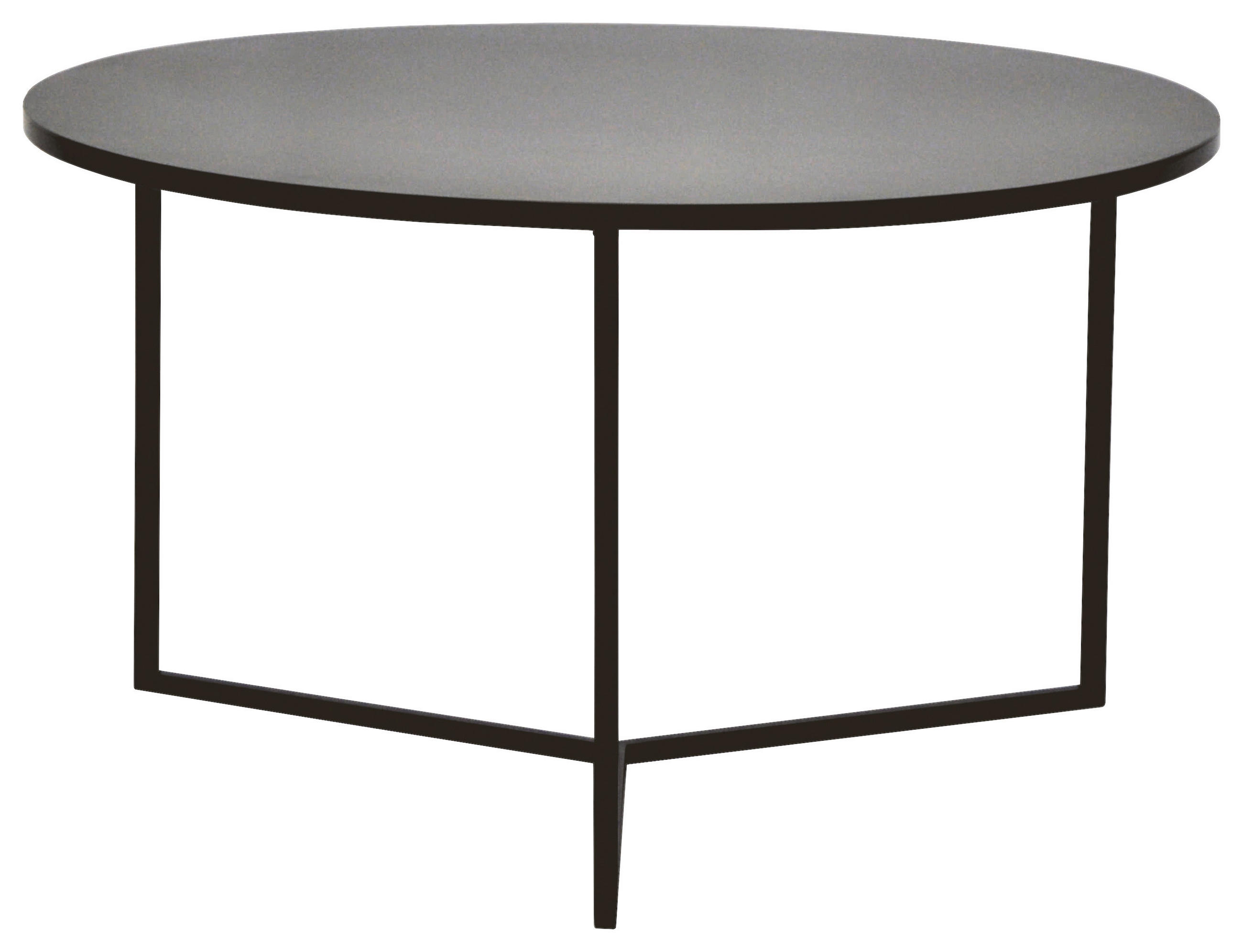 COUCHTISCH in Metall 80/80/46 cm  - Schwarz, Design, Metall (80/80/46cm) - Novel