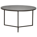 COUCHTISCH in Metall 80/80/46 cm  - Schwarz, Design, Metall (80/80/46cm) - Novel