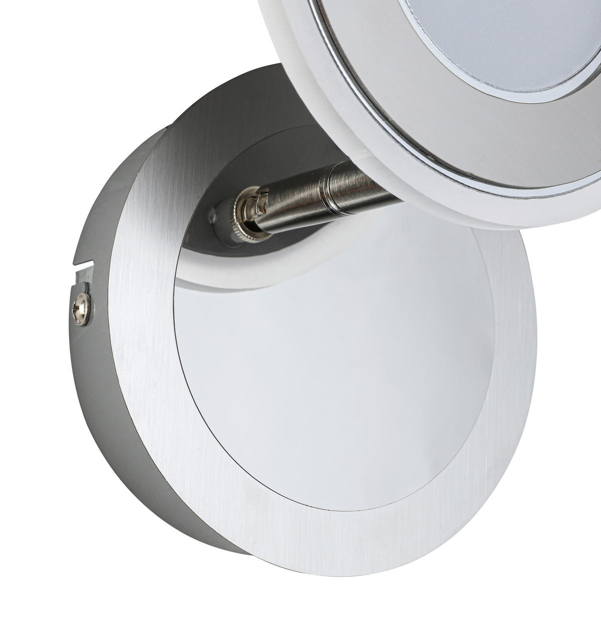 LED-SPOTLIGHT 12/9,5/19,4 cm   - kromfärg/nickelfärgad, Design, metall/plast (12/9,5/19,4cm) - Novel