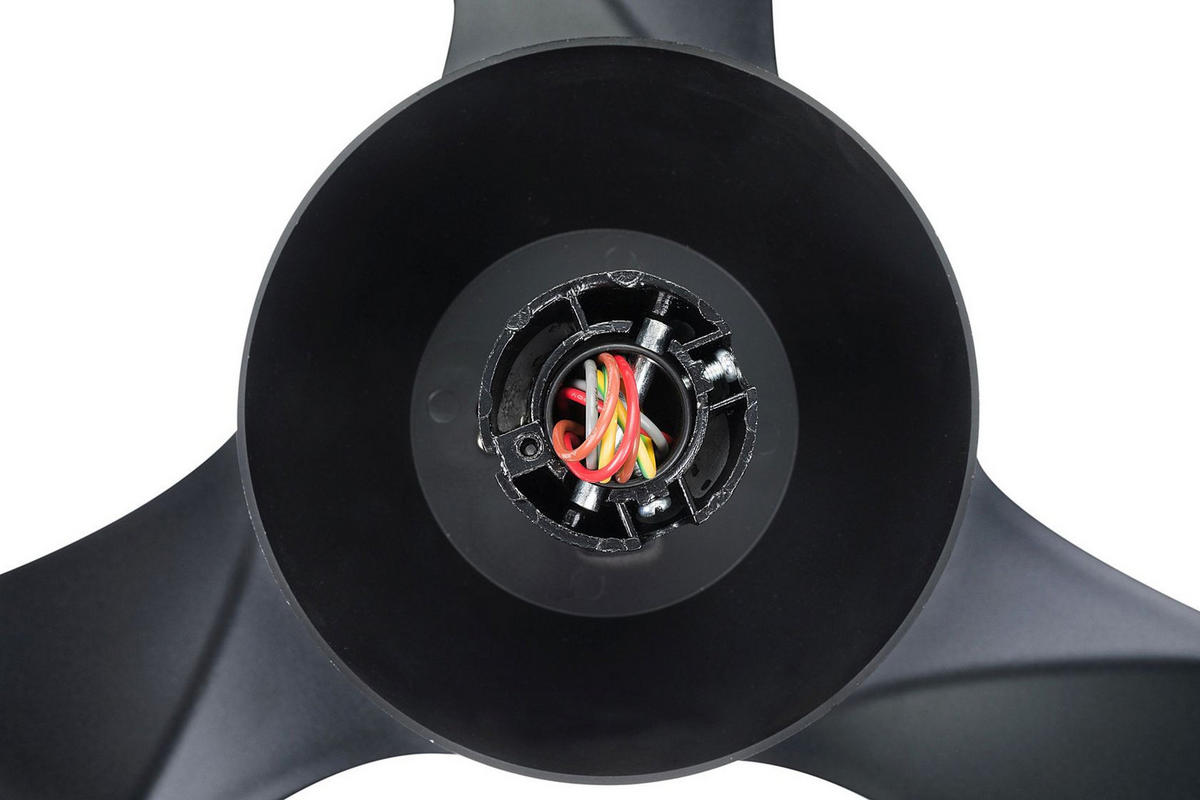 PLAFONSKI VENTILATOR - crna, Osnovno, metal/plastika (132cm) - Mican