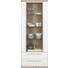 VITRINE Eichefarben, Weiß - Eichefarben/Alufarben, Design, Glas/Kunststoff (75/197/40cm) - Xora VITRINE Eichefarben, Weiß - Eichefarben/Alufarben, Design, Glas/Kunststoff (75/197/40cm) - Xora