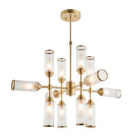 DECKENLEUCHTE    73.5/82/73.5 cm  - Messingfarben, KONVENTIONELL, Glas (73.5/82/73.5cm) - ENDON