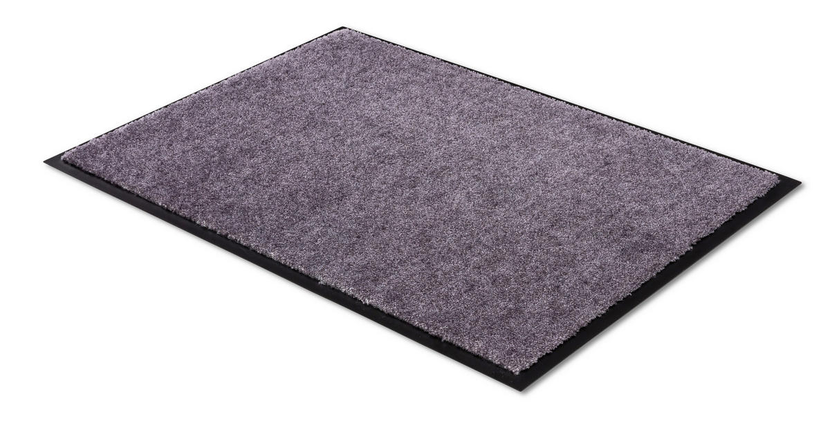 FUSSMATTE - Dunkelgrau, Konventionell, Textil (50/70cm) - Schöner Wohnen Teppi