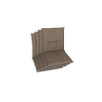 SESSELAUFLAGENSET Uni  - Taupe, Basics, Textil (48/5/98cm)